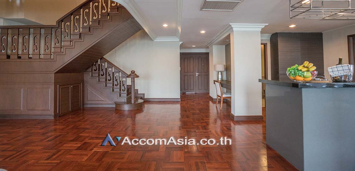 Huge Terrace, Duplex Condo, Penthouse apartment for rent in Ploenchit at Residence of Bangkok, Bangkok Code AA15648