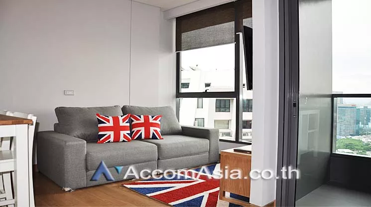  1 Bedroom  Condominium For Rent in Sukhumvit, Bangkok  near BTS Phrom Phong (AA15764)