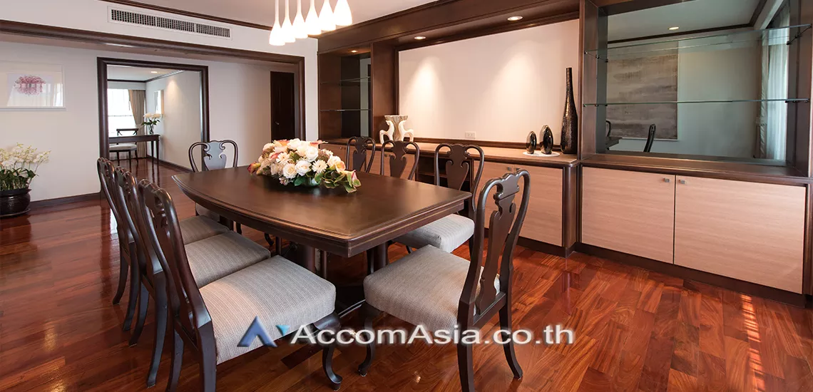 Big Balcony |  3 Bedrooms  Apartment For Rent in Sukhumvit, Bangkok  near BTS Asok - MRT Sukhumvit (AA15909)