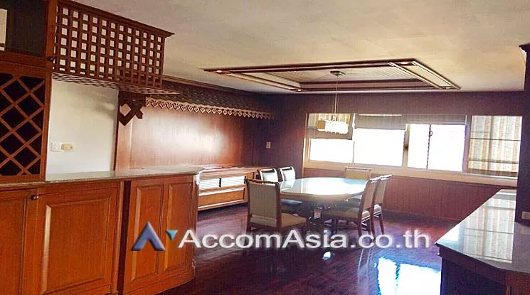 Pet friendly |  3 Bedrooms  Condominium For Rent in Sukhumvit, Bangkok  near BTS Phrom Phong (AA16751)