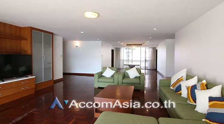 Big Balcony, Pet friendly |  3 Bedrooms  Apartment For Rent in Sukhumvit, Bangkok  near BTS Asok - MRT Sukhumvit (AA16944)