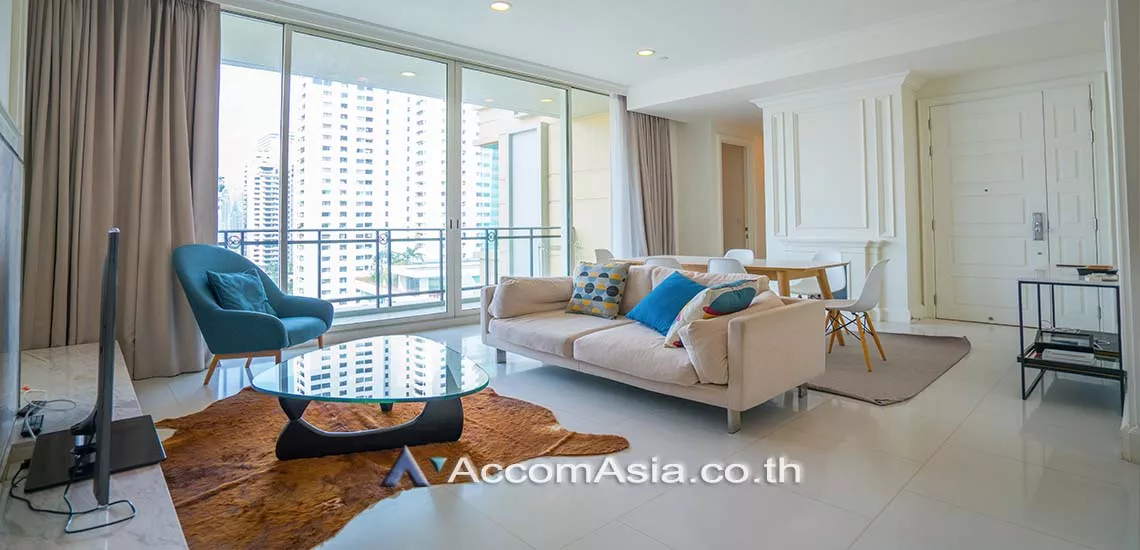  3 Bedrooms  Condominium For Rent in Sukhumvit, Bangkok  near BTS Phrom Phong (AA17334)