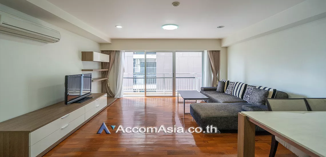 Big Balcony |  2 Bedrooms  Apartment For Rent in Sukhumvit, Bangkok  near BTS Asok - MRT Sukhumvit (AA18027)