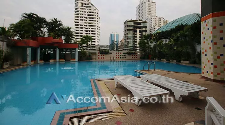 Pet friendly |  3 Bedrooms  Condominium For Rent in Sukhumvit, Bangkok  near BTS Thong Lo (AA18356)