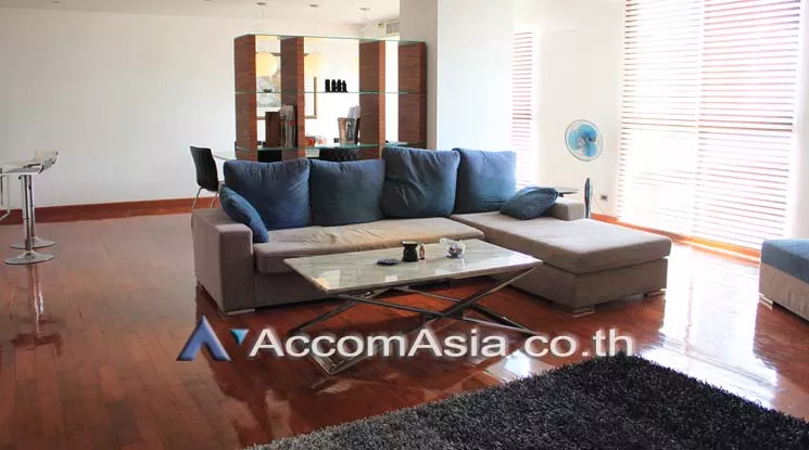  3 Bedrooms  Condominium For Rent in Sukhumvit, Bangkok  near BTS Asok - MRT Sukhumvit (AA18642)