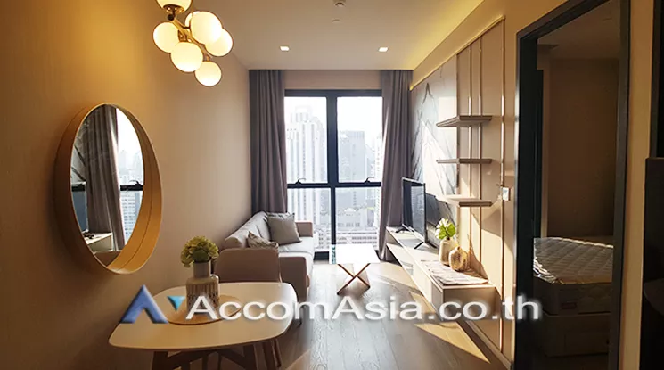  1 Bedroom  Condominium For Rent in Sukhumvit, Bangkok  near BTS Asok - MRT Sukhumvit (AA19271)