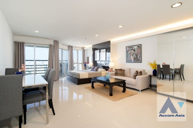 Pet friendly |  1 Bedroom  Condominium For Rent in Sukhumvit, Bangkok  near BTS Phrom Phong (AA19554)