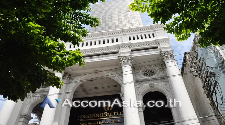  Wall Street Tower Office space  for Rent BTS Sala Daeng in Silom Bangkok