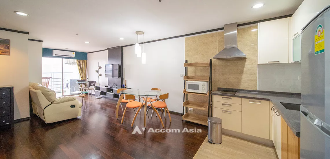 Pet friendly |  2 Bedrooms  Condominium For Rent in Sukhumvit, Bangkok  near BTS Phrom Phong (AA19690)