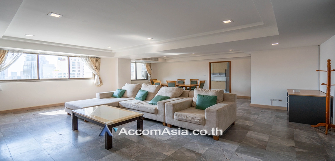  3 Bedrooms  Condominium For Rent in Sukhumvit, Bangkok  near BTS Phrom Phong (AA21967)