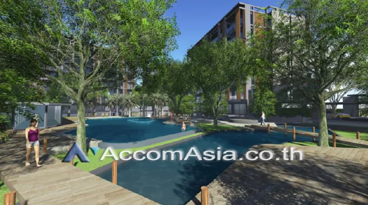 Big Balcony, Pet friendly |  Park Court Sukhumvit 77 Condominium  3 Bedroom for Rent BTS On Nut in Sukhumvit Bangkok