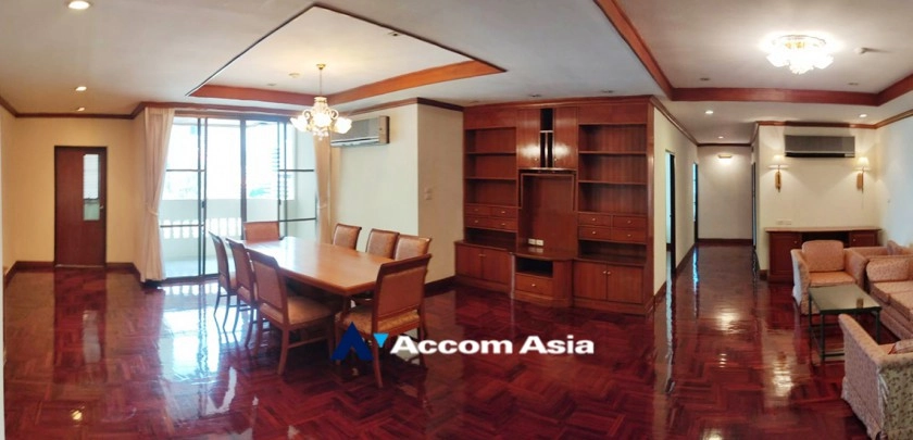 Pet friendly |  3 Bedrooms  Apartment For Rent in Sukhumvit, Bangkok  near BTS Asok - MRT Sukhumvit (AA22192)