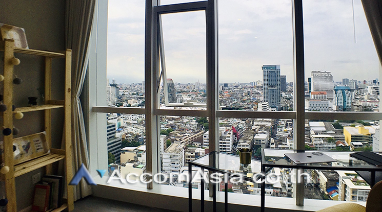 12  1 br Condominium For Rent in Silom ,Bangkok BTS Surasak at The Room Sathorn Pan Road AA23547