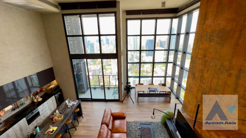 Fully Furnished, Duplex Condo |  2 Bedrooms  Condominium For Sale in Sukhumvit, Bangkok  near MRT Phetchaburi (AA24003)