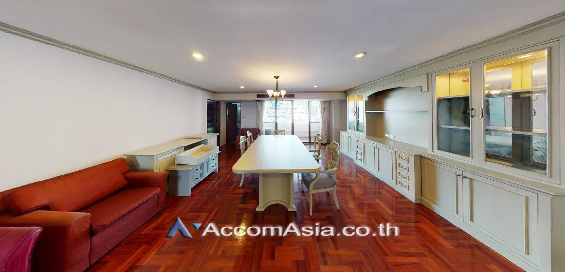  3 Bedrooms  Condominium For Rent in Sukhumvit, Bangkok  near BTS Asok - MRT Sukhumvit (AA24313)