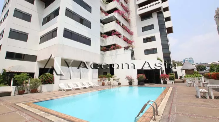  2 Bedrooms  Condominium For Rent in Sukhumvit, Bangkok  near BTS Asok - MRT Sukhumvit (AA24322)