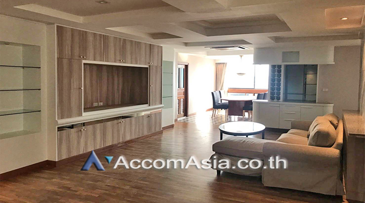 Pet friendly |  3 Bedrooms  Condominium For Rent in Sukhumvit, Bangkok  near BTS Phrom Phong (AA24845)