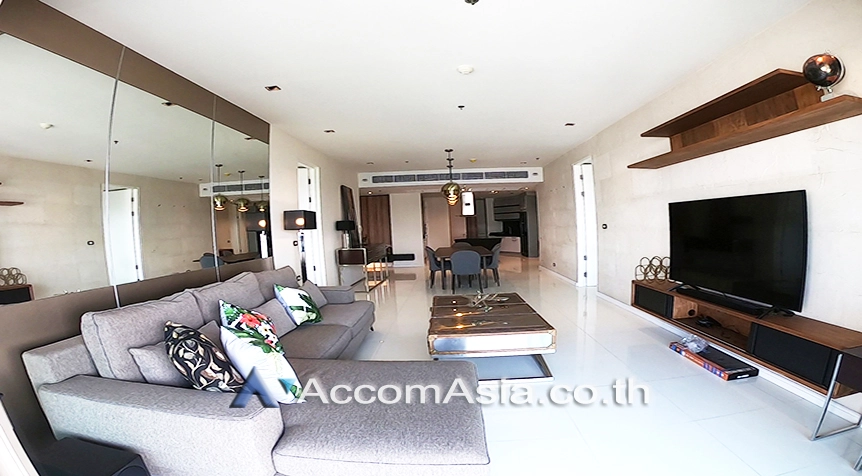 Exclusive, Lake View, Big Balcony, Pet friendly |  2 Bedrooms  Condominium For Rent in Sukhumvit, Bangkok  near BTS Asok - MRT Sukhumvit (AA24929)