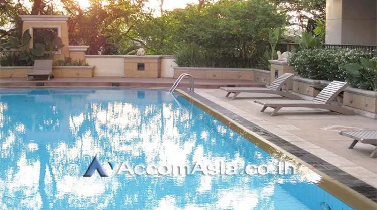 Big Balcony |  3 Bedrooms  Apartment For Rent in Sukhumvit, Bangkok  near BTS Asok - MRT Sukhumvit (AA24935)