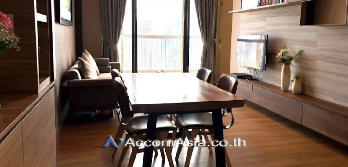  2 Bedrooms  Condominium For Rent in Sukhumvit, Bangkok  near BTS Phrom Phong (AA25645)