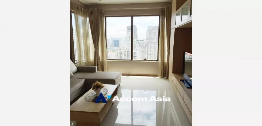  2 Bedrooms  Condominium For Rent in Sukhumvit, Bangkok  near BTS Phrom Phong (AA25689)