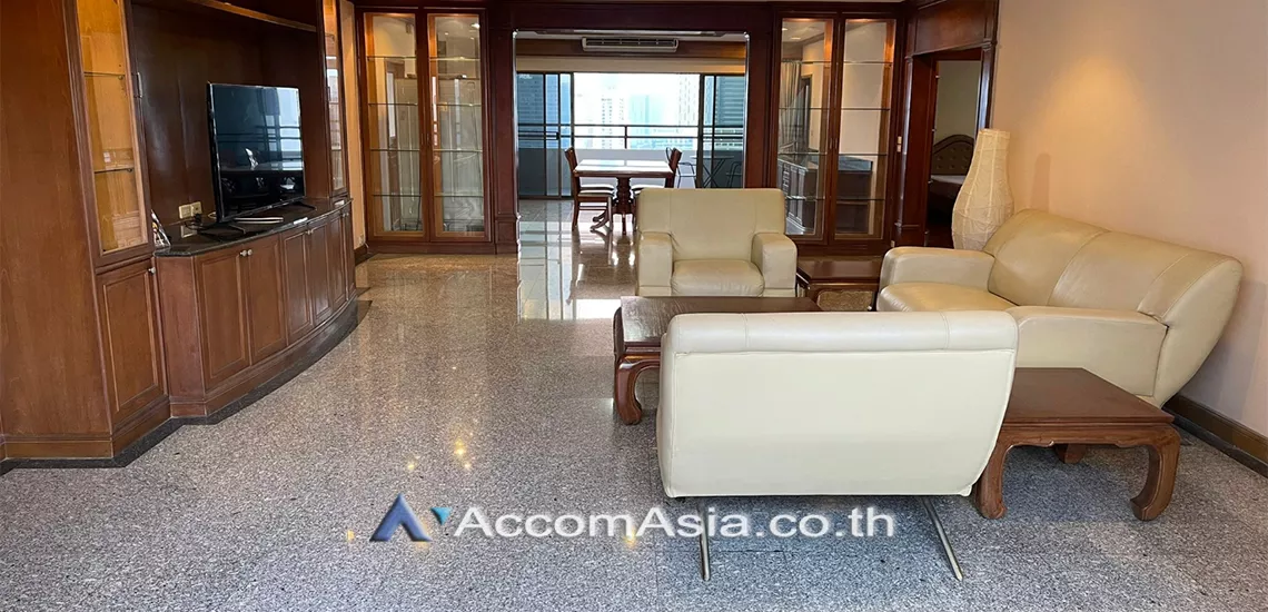  3 Bedrooms  Condominium For Rent in Sukhumvit, Bangkok  near BTS Asok - MRT Sukhumvit (24028)