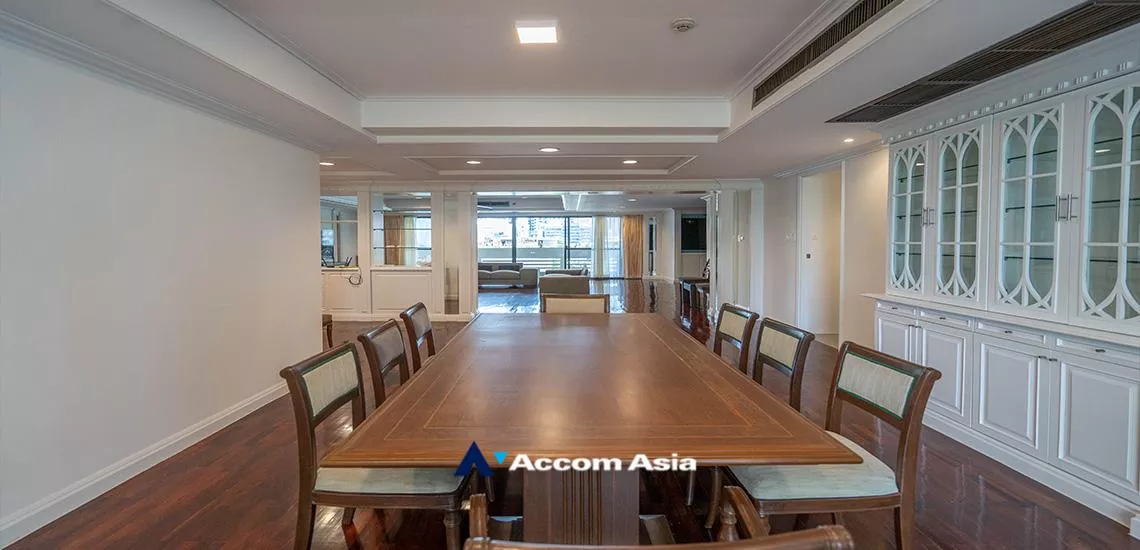 Pet friendly |  3 Bedrooms  Apartment For Rent in Sukhumvit, Bangkok  near BTS Asok - MRT Sukhumvit (AA25782)