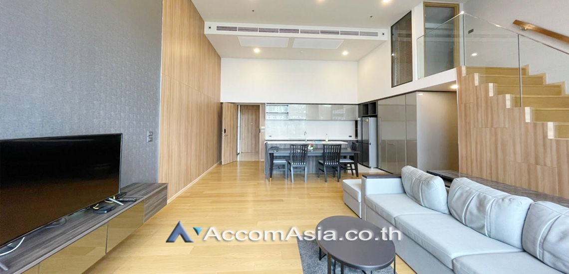 Double High Ceiling, Duplex Condo |  3 Bedrooms  Condominium For Rent & Sale in Sukhumvit, Bangkok  near BTS Phrom Phong - MRT Sukhumvit (AA25809)