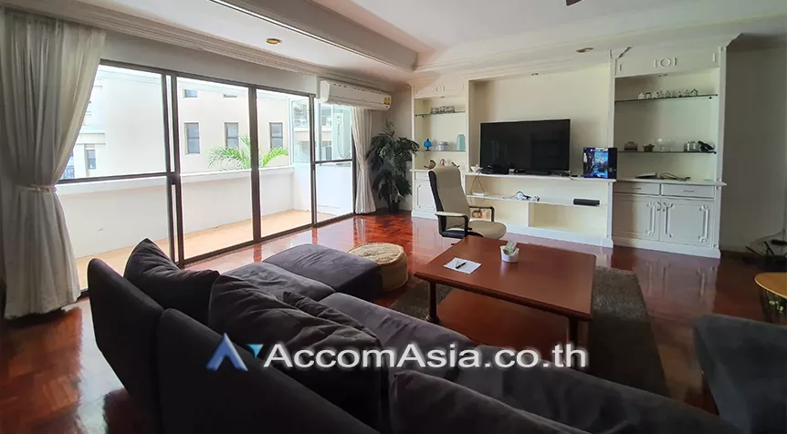 Big Balcony, Pet friendly |  4 Bedrooms  Apartment For Rent in Sukhumvit, Bangkok  near BTS Phrom Phong (AA25879)