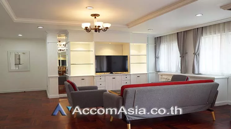 Pet friendly |  3 Bedrooms  Condominium For Rent in Sukhumvit, Bangkok  near BTS Phrom Phong (AA25889)