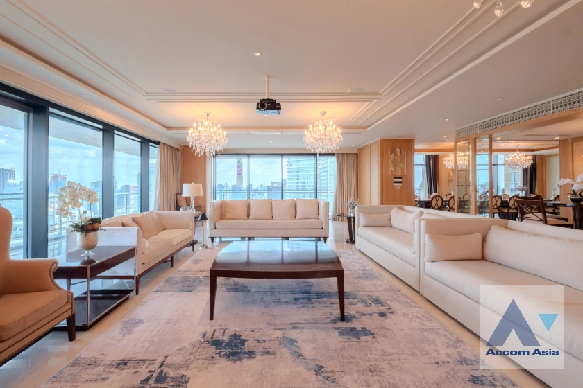 4  3 br Condominium for rent and sale in Ploenchit ,Bangkok BTS Ratchadamri at The Residences at The St. Regis Bangkok AA26546