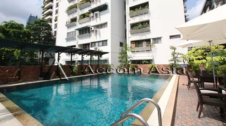  3 Bedrooms  Condominium For Rent in Sukhumvit, Bangkok  near BTS Nana (AA26597)