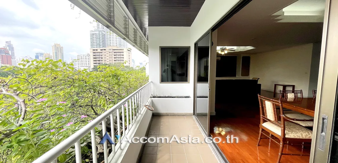 12  3 br Apartment For Rent in Sukhumvit ,Bangkok BTS Phrom Phong at Greenery garden and privacy AA26796