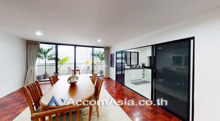  3 Bedrooms  Condominium For Rent in Sukhumvit, Bangkok  near BTS Asok - MRT Sukhumvit (AA26835)