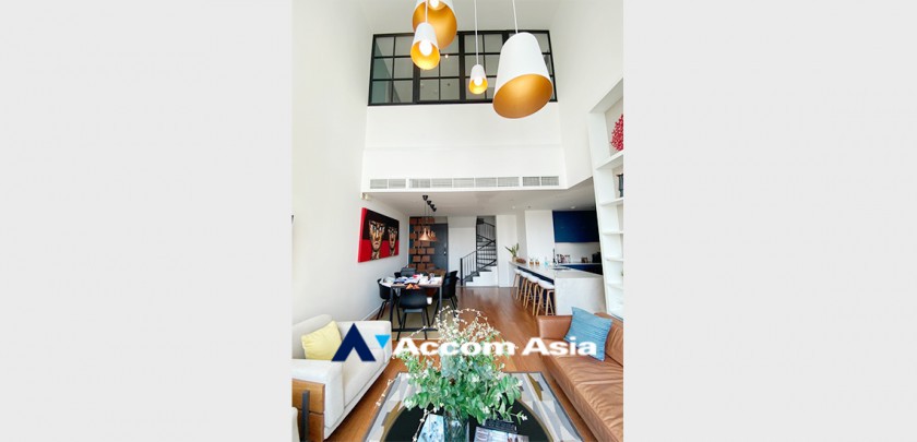 Double High Ceiling, Duplex Condo |  2 Bedrooms  Condominium For Sale in Sathorn, Bangkok  near BTS Chong Nonsi - BRT Sathorn (AA26881)