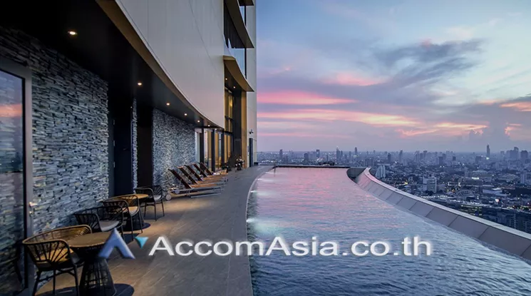  2 Bedrooms  Condominium For Rent in Sukhumvit, Bangkok  near BTS Phrom Phong (AA26976)