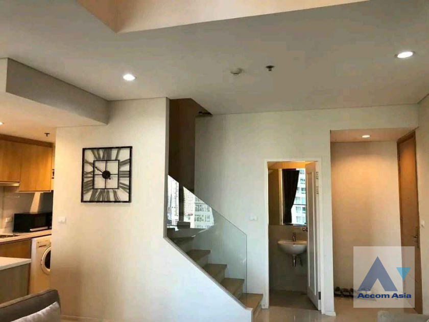 9  1 br Condominium For Rent in Ploenchit ,Bangkok MRT Phetchaburi - ARL Makkasan at Villa Asoke AA27104