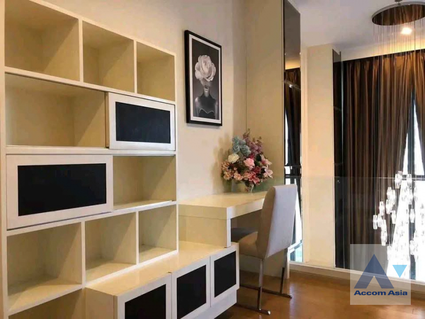 8  1 br Condominium For Rent in Ploenchit ,Bangkok MRT Phetchaburi - ARL Makkasan at Villa Asoke AA27104