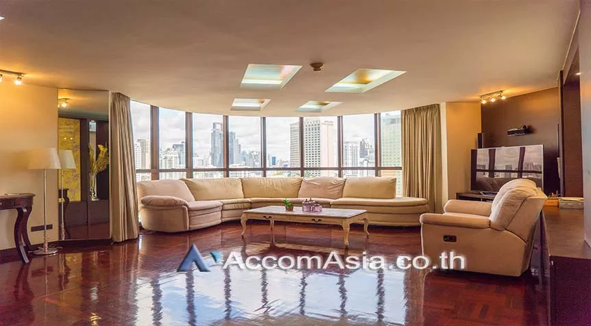  3 Bedrooms  Condominium For Rent in Sukhumvit, Bangkok  near BTS Asok - MRT Sukhumvit (AA27403)