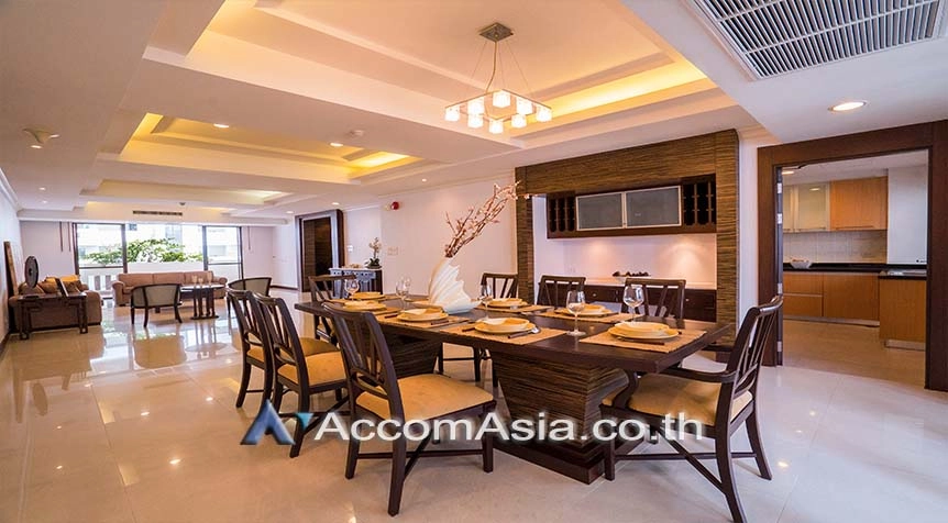 Big Balcony, Pet friendly |  3 Bedrooms  Apartment For Rent in Sukhumvit, Bangkok  near BTS Asok - MRT Sukhumvit (AA27511)