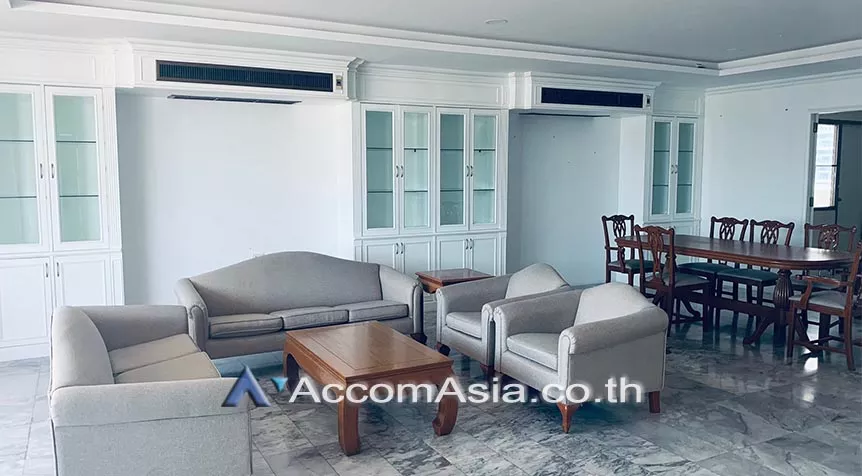 Pet friendly |  4 Bedrooms  Condominium For Rent in Sukhumvit, Bangkok  near BTS Phrom Phong (AA27554)