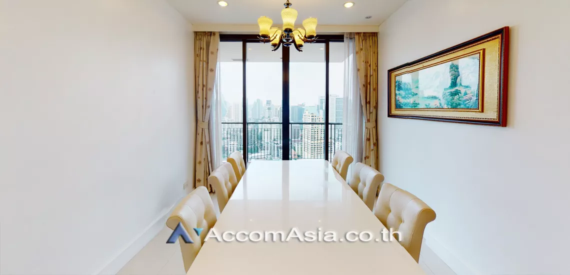 Pet friendly |  3 Bedrooms  Condominium For Rent in Sukhumvit, Bangkok  near BTS Phrom Phong (AA27637)