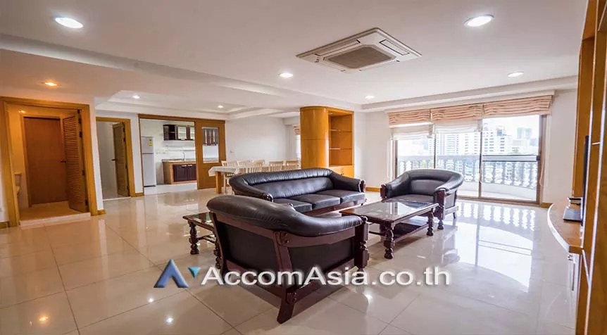  3 Bedrooms  Condominium For Rent in Sukhumvit, Bangkok  near BTS Phrom Phong (AA27759)