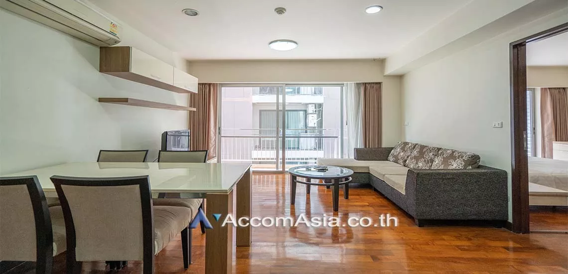 Big Balcony |  2 Bedrooms  Apartment For Rent in Sukhumvit, Bangkok  near BTS Asok - MRT Sukhumvit (AA27823)