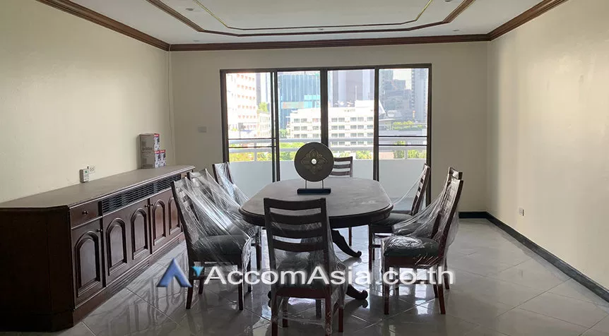 Big Balcony, Pet friendly |  3 Bedrooms  Condominium For Rent in Sukhumvit, Bangkok  near BTS Phrom Phong (AA28060)