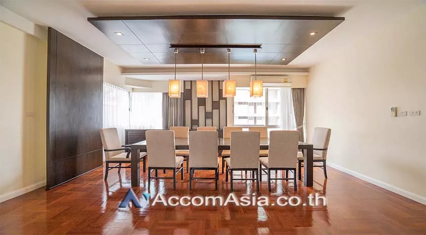 Big Balcony |  4 Bedrooms  Apartment For Rent in Sukhumvit, Bangkok  near BTS Nana (AA28130)