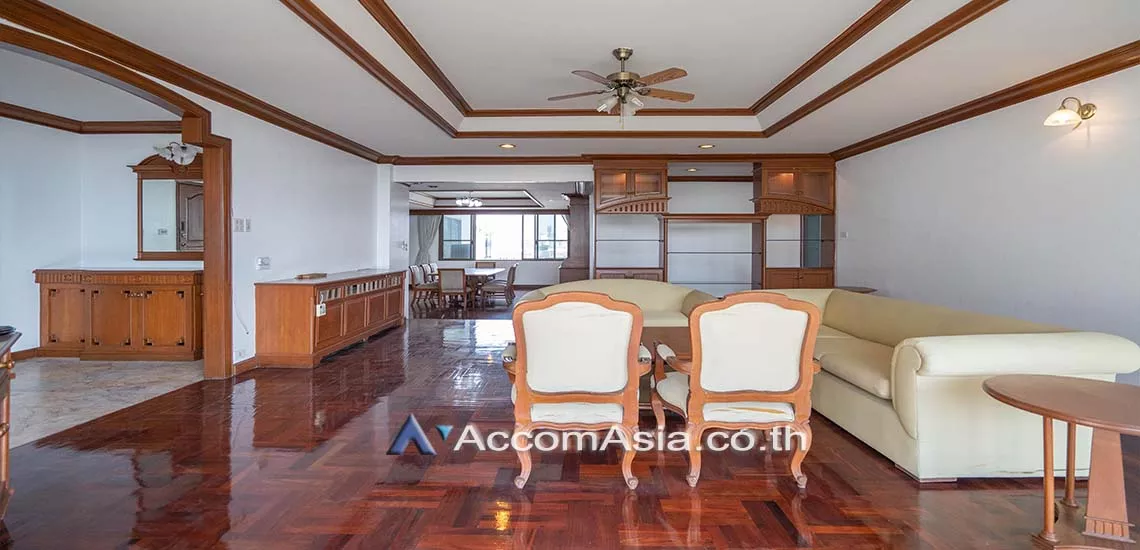 Big Balcony, Pet friendly |  3 Bedrooms  Apartment For Rent in Sukhumvit, Bangkok  near BTS Phrom Phong (AA28161)