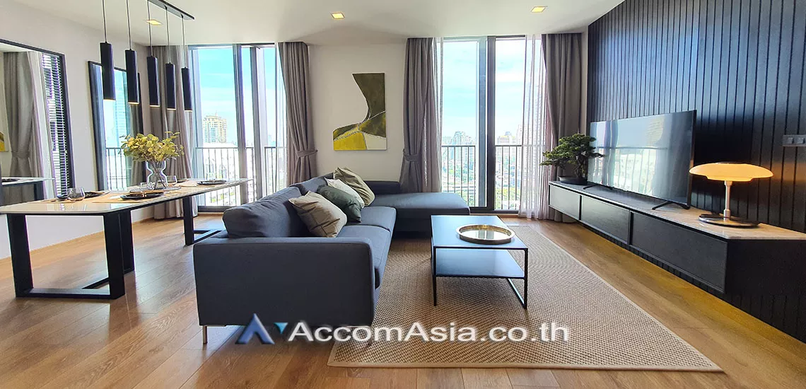  2 Bedrooms  Condominium For Rent in Sukhumvit, Bangkok  near BTS Phrom Phong (AA28204)