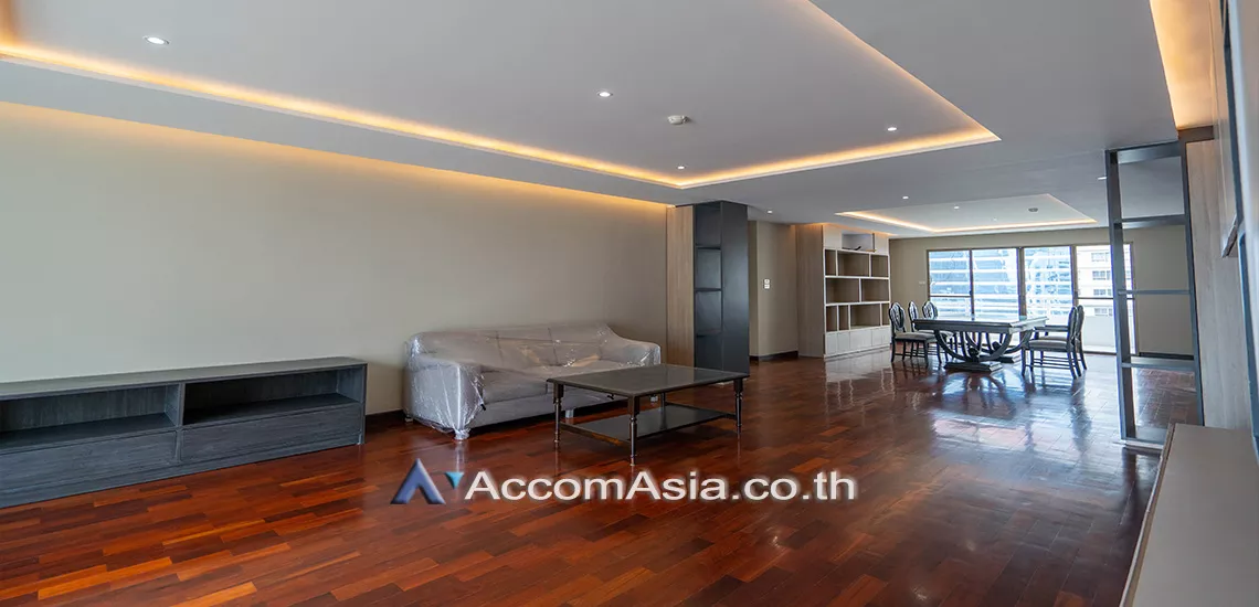 Pet friendly |  3 Bedrooms  Condominium For Rent in Sukhumvit, Bangkok  near BTS Phrom Phong (AA29619)