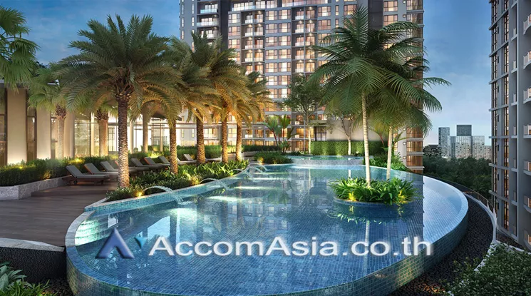  2 Bedrooms  Condominium For Rent in Sukhumvit, Bangkok  near BTS Phrom Phong (AA29802)